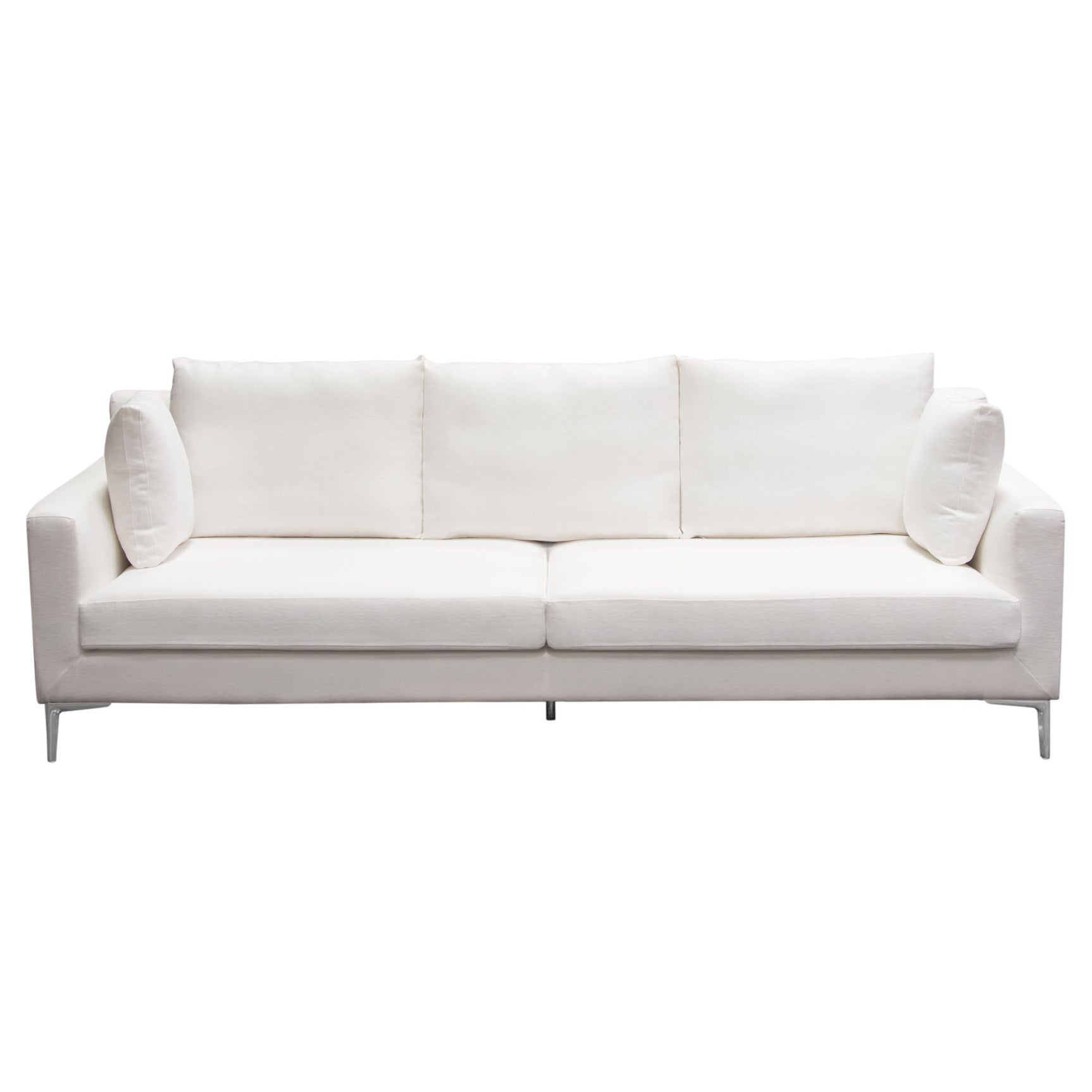 Seattle White Sofa - Ornate Home