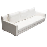Seattle White Sofa - Ornate Home