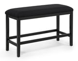 Sebastian Black Counter Height Bench - Ornate Home