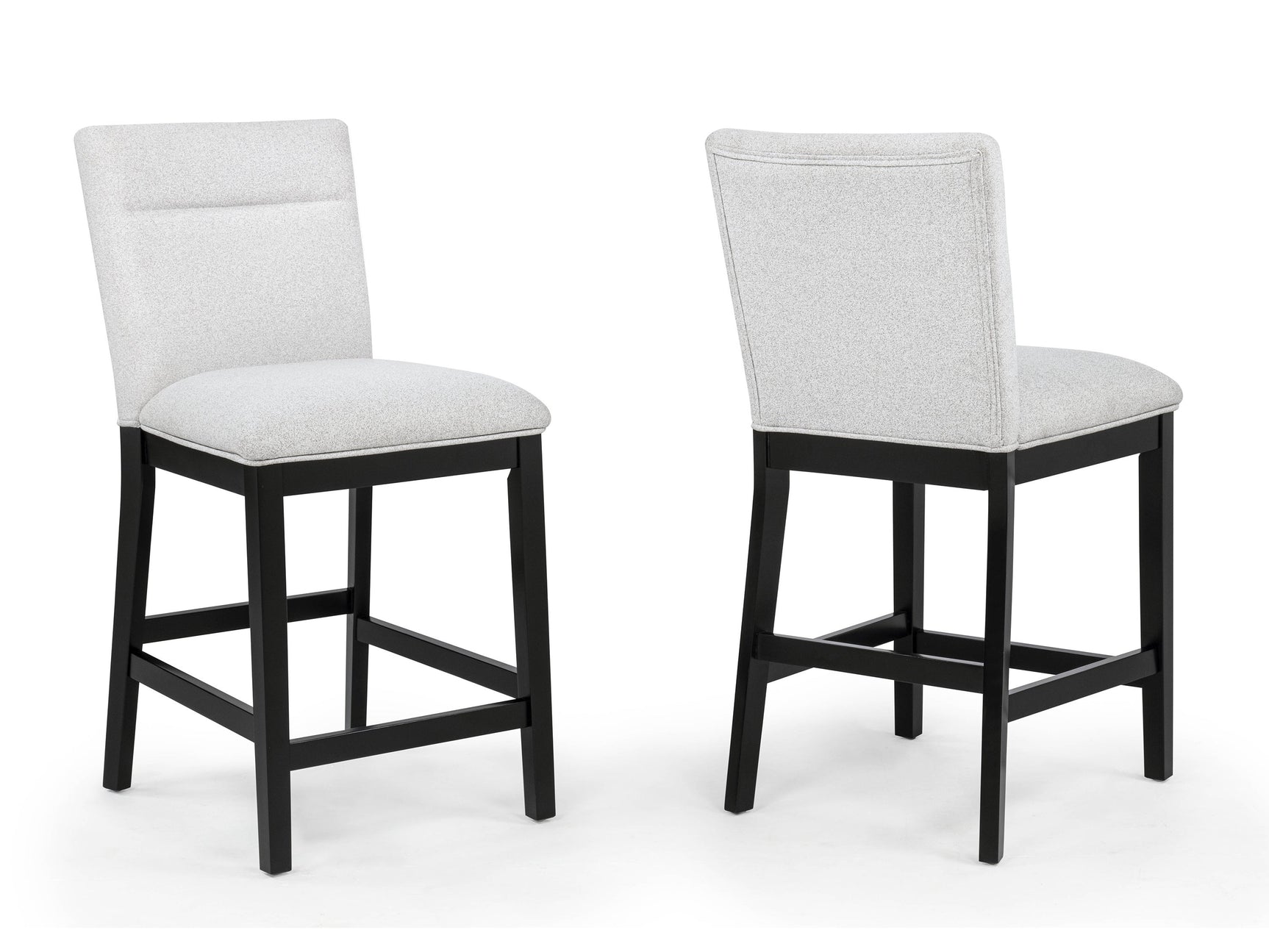 Sebastian Black/Gray Counter Height Dining Chair - Ornate Home