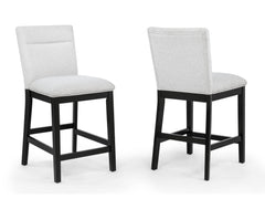 Sebastian Black/Gray Counter Height Dining Set - Ornate Home