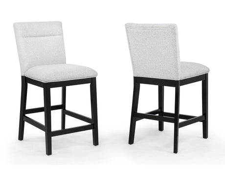 Sebastian Black/Gray Counter Height Dining Set - Ornate Home