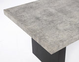 Sebastian Black/Gray Counter Height Dining Table - Ornate Home