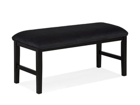 Sebastian Black Dining Bench - Ornate Home
