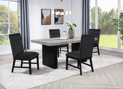 Sebastian Black/Gray Dining Table - Ornate Home