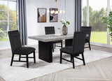 Sebastian Black/Gray Dining Table - Ornate Home
