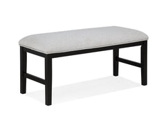 Sebastian Light Gray/Black Dining Set - Ornate Home