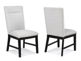 Sebastian Light Gray Side Chair (Set of 2) - Ornate Home