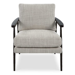 Sebastian White Cast Iron Accent Chair - Ornate Home