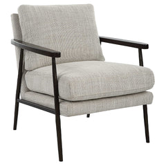 Sebastian White Cast Iron Accent Chair - Ornate Home