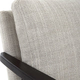 Sebastian White Cast Iron Accent Chair - Ornate Home