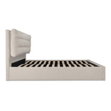 Sebastion Cream King Storage Bed - Ornate Home