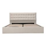 Sebastion Cream King Storage Bed - Ornate Home