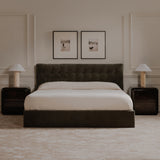 Sebastion Green King Storage Bed - Ornate Home