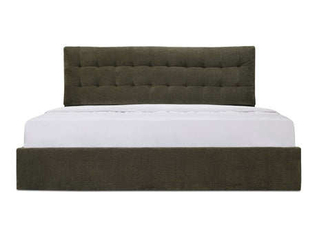 Sebastion Green Queen Storage Bed - Ornate Home