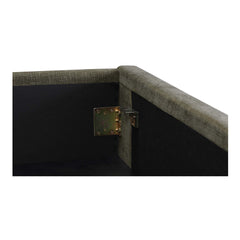 Sebastion Green Queen Storage Bed - Ornate Home