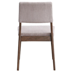 Seda Mauve/Walnut Side Chair (Set of 2) - Ornate Home
