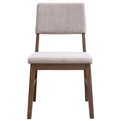 Seda Mauve/Walnut Side Chair (Set of 2) - Ornate Home