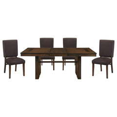 Sedley Espresso 5pc Dining Set - Ornate Home