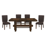 Sedley Espresso 6pc Dining Set - Ornate Home