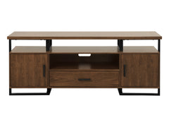 Sedley Walnut/Black TV Stand - Ornate Home