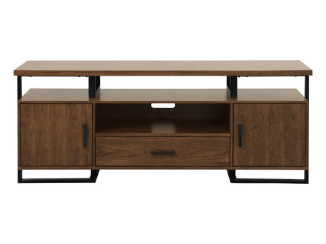 Sedley Walnut/Black TV Stand - Ornate Home