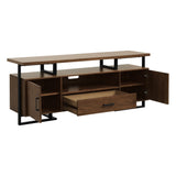 Sedley Walnut/Black TV Stand - Ornate Home