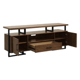 Sedley Walnut/Black TV Stand - Ornate Home