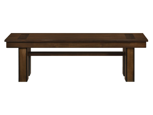 Sedley Walnut Dining Bench - Ornate Home