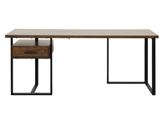 Sedley Walnut Return Desk - Ornate Home