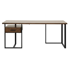 Sedley Walnut Return Desk - Ornate Home