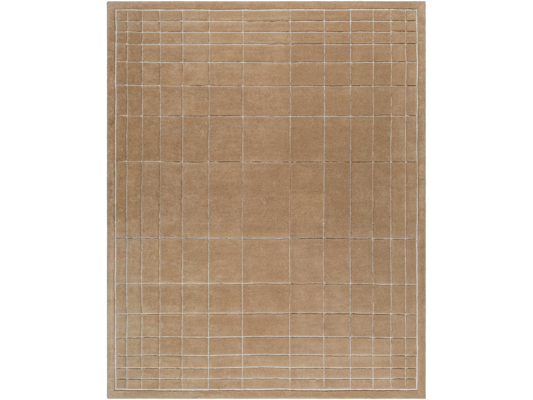 Sedna Brown Wool Area Rug - Ornate Home