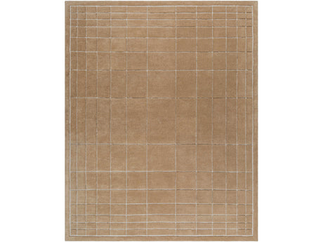 Sedna Brown Wool Area Rug - Ornate Home