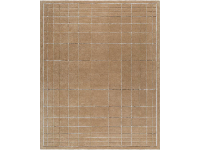 Sedna Brown Wool Area Rug - Ornate Home