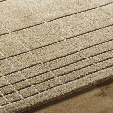 Sedna Brown Wool Area Rug - Ornate Home