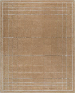 Sedna Brown Wool Area Rug - Ornate Home