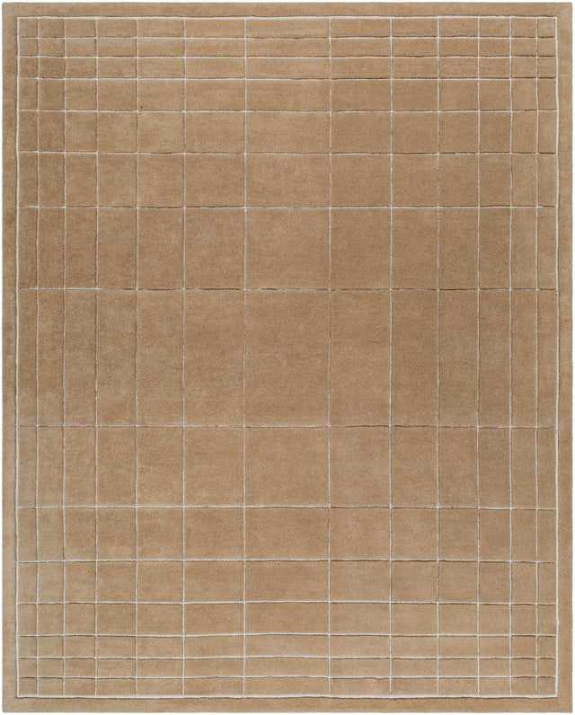 Sedna Brown Wool Area Rug - Ornate Home