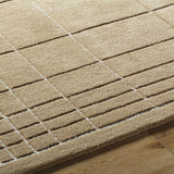 Sedna Brown Wool Area Rug - Ornate Home