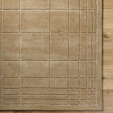 Sedna Brown Wool Area Rug - Ornate Home