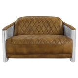 Sedna Espresso Loveseat - Ornate Home