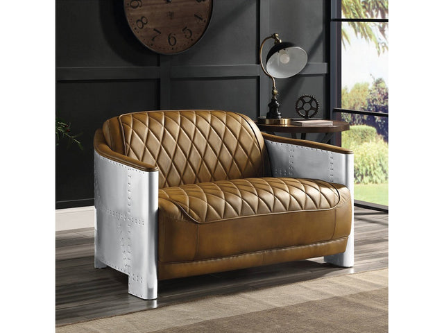 Sedna Espresso Loveseat - Ornate Home