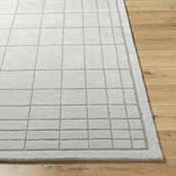 Sedna Gray Wool Area Rug - Ornate Home