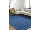 Sedna Navy Wool Area Rug - Ornate Home