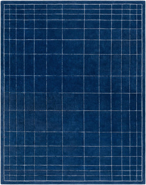 Sedna Navy Wool Area Rug - Ornate Home