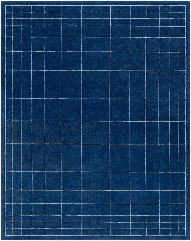 Sedna Navy Wool Area Rug - Ornate Home