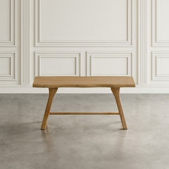 Sedona Natural Counter Table w/ 4 Backless Stools, Bench - Ornate Home
