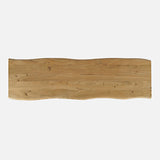 Sedona Natural Counter Table w/ 4 Backless Stools, Bench - Ornate Home