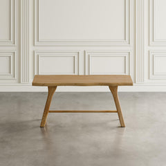 Sedona Natural Counter Table w/ 4 Backless Stools, Bench - Ornate Home