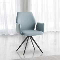 Segismunda Light Blue Side Chair - Ornate Home