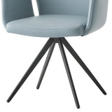 Segismunda Light Blue Side Chair - Ornate Home